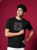Men’s Outlaws Regular Printed T-Shirt – 100% Cotton Casual Wear