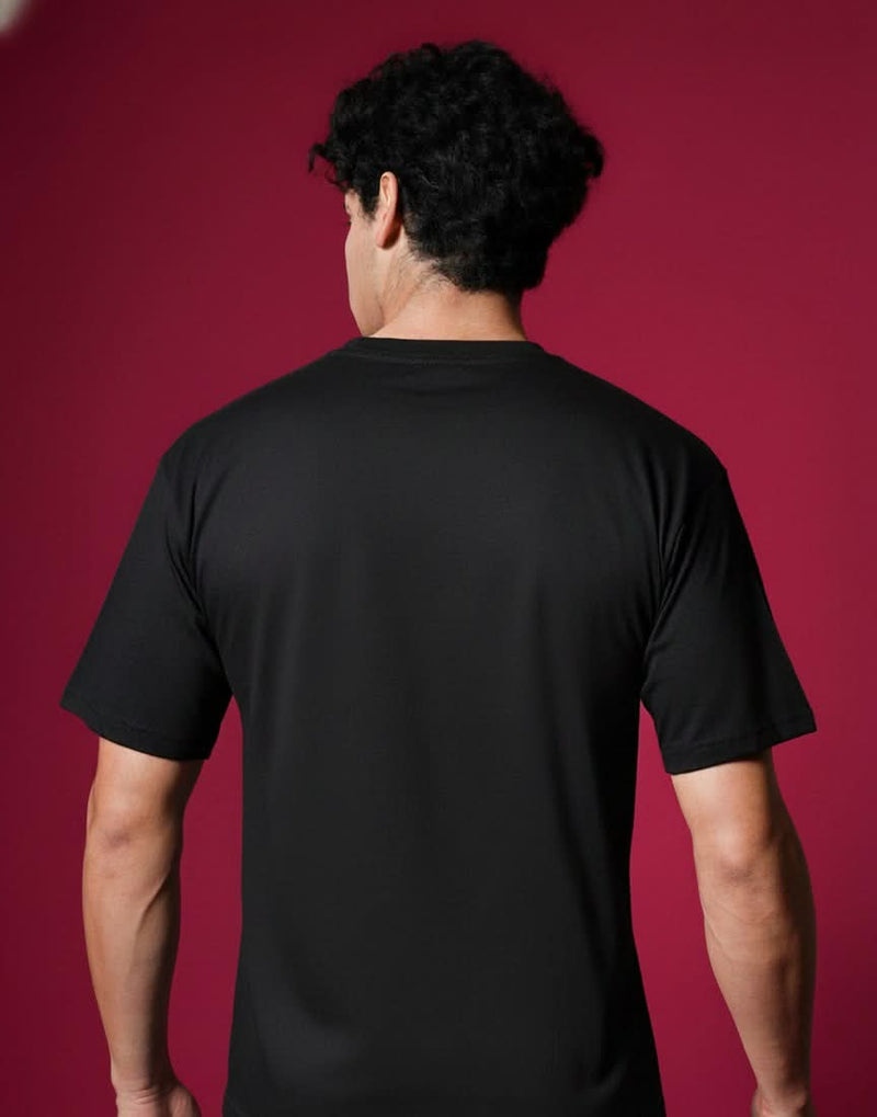 Men’s Outlaws Regular Printed T-Shirt – 100% Cotton Casual Wear