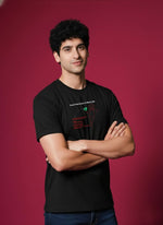 Men’s Outlaws Regular Printed T-Shirt – 100% Cotton Casual Wear