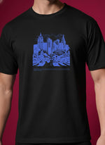Men’s Outlaws Regular Printed T-Shirt – 100% Cotton Casual Wear