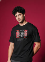 Men’s Outlaws Regular Printed T-Shirt – 100% Cotton Casual Wear