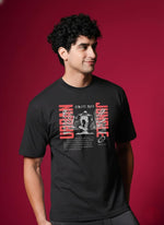 Men’s Outlaws Regular Printed T-Shirt – 100% Cotton Casual Wear