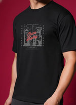 Men’s Outlaws Regular Printed T-Shirt – 100% Cotton Casual Wear