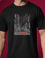 Men’s Outlaws Regular Printed T-Shirt – 100% Cotton Casual Wear
