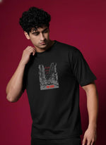 Men’s Outlaws Regular Printed T-Shirt – 100% Cotton Casual Wear