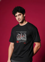 Men’s Outlaws Regular Printed T-Shirt – 100% Cotton Casual Wear