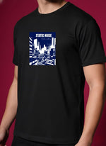 Men’s Outlaws Regular Printed T-Shirt – 100% Cotton Casual Wear