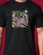 Men’s Outlaws Regular Printed T-Shirt – 100% Cotton Casual Wear