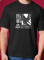 Men’s Outlaws Regular Printed T-Shirt – 100% Cotton Casual Wear