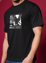 Men’s Outlaws Regular Printed T-Shirt – 100% Cotton Casual Wear