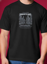 Men’s Outlaws Regular Printed T-Shirt – 100% Cotton Casual Wear