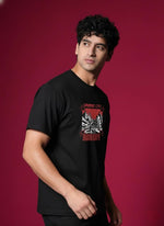 Men’s Outlaws Regular Printed T-Shirt – 100% Cotton Casual Wear