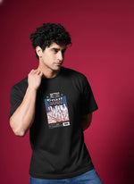 Men’s Outlaws Regular Printed T-Shirt – 100% Cotton Casual Wear