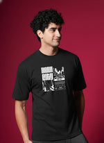 Men’s Outlaws Regular Printed T-Shirt – 100% Cotton Casual Wear