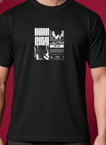 Men’s Outlaws Regular Printed T-Shirt – 100% Cotton Casual Wear
