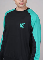 Outlaws Fashion Crew Neck Sweatshirt for Men Color Block Design
