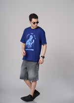 Men's Outlaws graphic T-shirt featuring bold outlaw design, made by My Store, shown flat with vibrant print and casual fit.