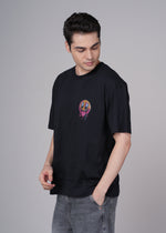 Men's Outlaws Graphic T-Shirt by Outlaws Fashion featuring bold outlaw-themed print on a casual black cotton tee.