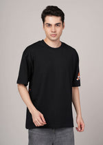 Men's Outlaws Graphic T-Shirt from Outlaws Fashion, featuring bold graphic design and casual fit, displayed on a hanger.