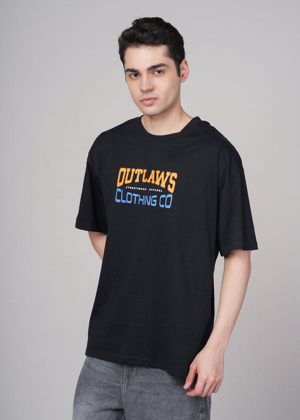 Men's Outlaws Graphic T-Shirt by Outlaws Fashion featuring bold graphic design on soft cotton fabric.