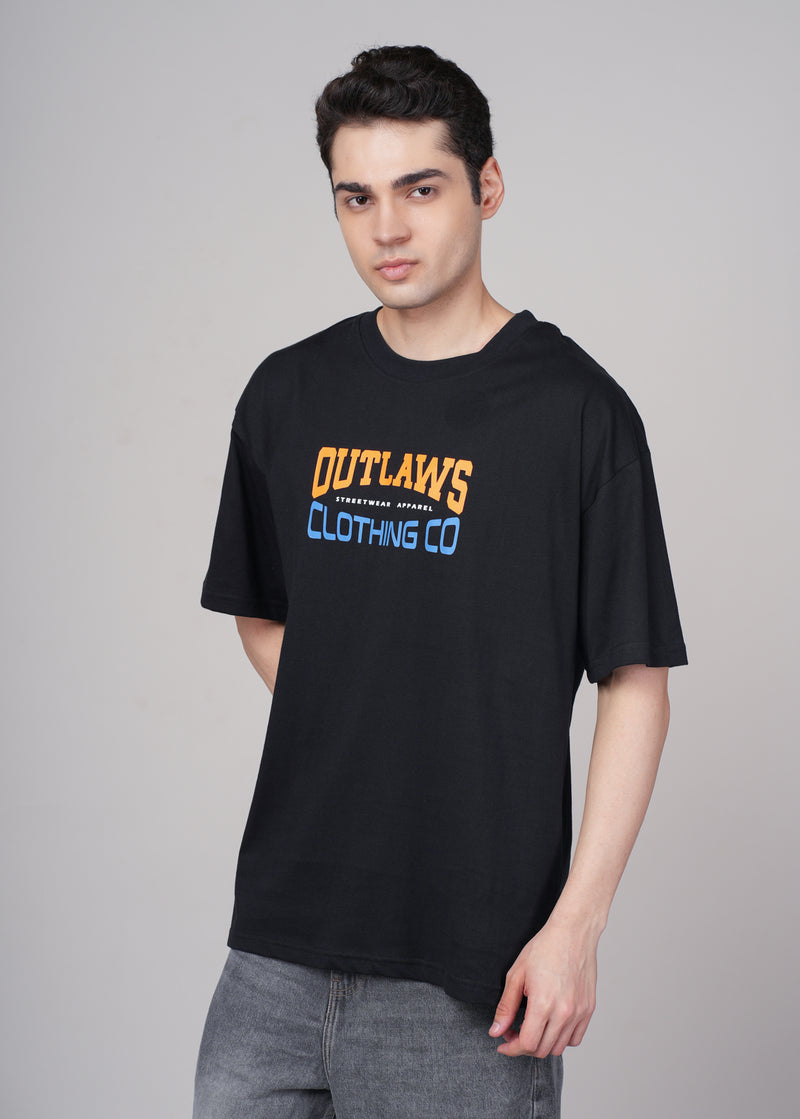 Men's Outlaws Graphic T-Shirt by Outlaws Fashion featuring bold graphic design on soft cotton fabric.