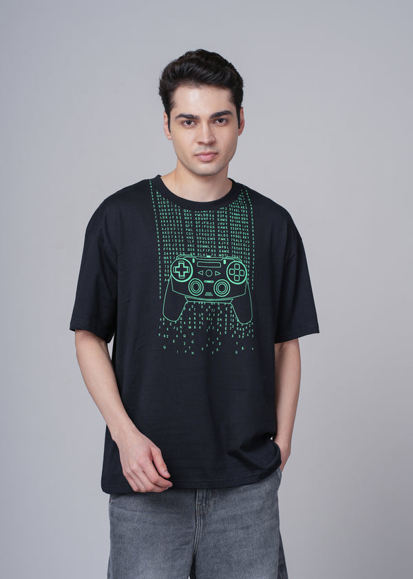 Men's Outlaws Graphic T-Shirt from Outlaws Fashion featuring bold outlaw-themed artwork on a casual black tee.