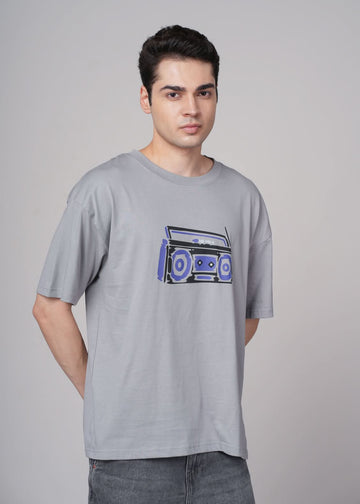 Men's Outlaws Graphic T-Shirt from Outlaws Fashion, featuring bold printed design on black cotton fabric.