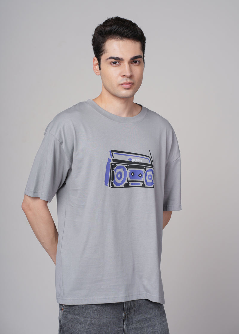 Men's Outlaws Graphic T-Shirt from Outlaws Fashion, featuring bold printed design on black cotton fabric.