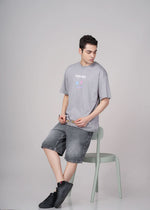 Men's Outlaws Graphic T-Shirt from Outlaws Fashion, featuring bold outlaw-themed design on a casual black cotton tee.