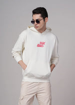 Black Outlaws Hoodie by Outlaws Fashion featuring a front pocket and drawstring hood, displayed on a hanger.