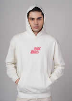 Outlaws Hoodie by Outlaws Fashion, front view showing black casual hoodie with logo design and drawstring hood.