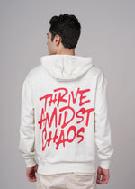 Outlaws Fashion Outlaws Hoodie in black with front logo print, casual fit, soft fabric for comfortable everyday wear.