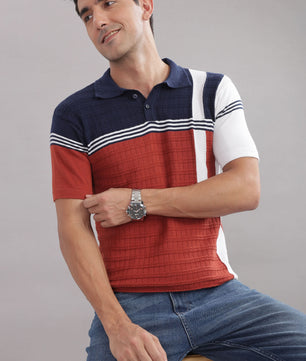 premium men polo t shirt cotton knit slim fit design
