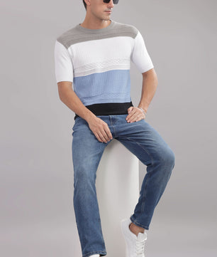 outlaws men t shirt knitted design modern style