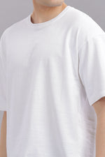 oversized t shirt for men white streetwear style