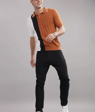 colorblock polo t shirt for men everyday wear India
