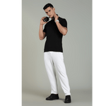 stylish men t shirt black minimal design