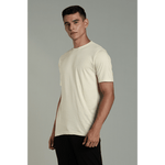 t shirt for men cream casual everyday wear