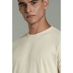 stylish men t shirt cream minimal design