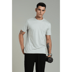 t shirt for men light grey casual everyday wear