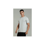 stylish men t shirt light grey minimal design