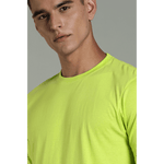 stylish men t shirt neon green activewear design