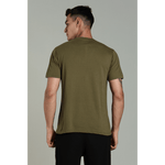t shirt for men olive green casual everyday wear