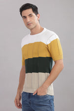 colorblock t shirt for men casual outfit styling