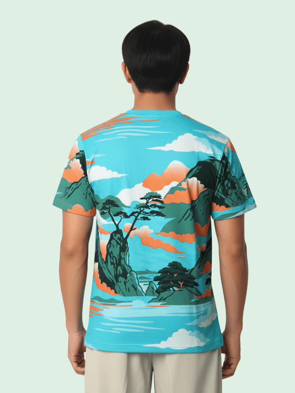 Outlaws Regular AOP Cotton Tee