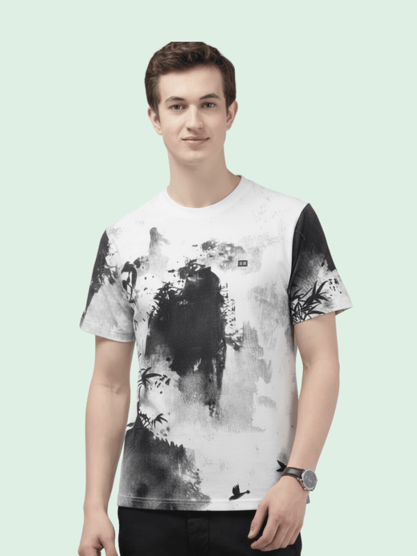 Outlaws Regular AOP Cotton Tee