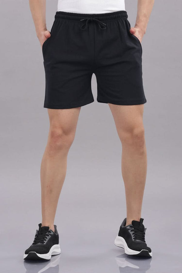 Men's Outlaws Shorts by Outlaws Fashion, casual denim shorts with distressed details, front pockets, and a relaxed fit.