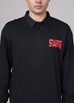 Men's Outlaws Sweatshirt by Outlaws Fashion, shown in dark gray with a casual fit and crew neckline.