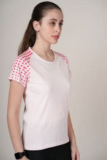 sporty t shirt women light pink casual activewear