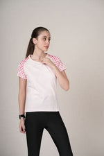 light pink workout t shirt for women everyday wear
